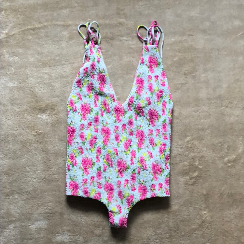 Rare Tori Praver Krishna One Piece Swimsuit XS